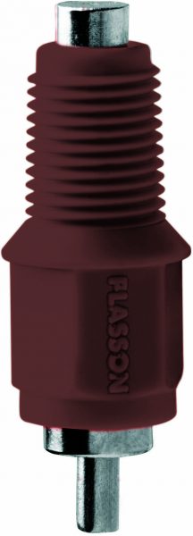 THREADED BREEDER NIPPLE BROWN